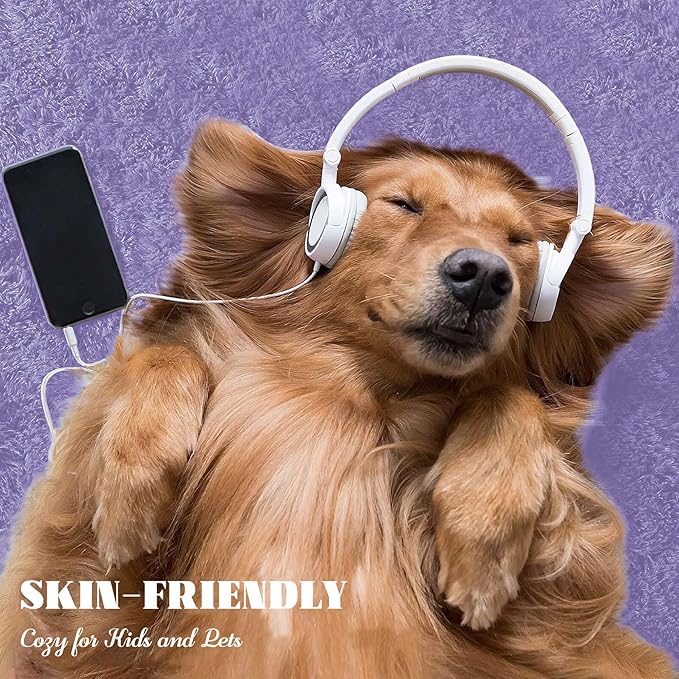 2x6 Runner Rug for Bedroom: Fluffy Shag Soft Washable Rugs Small Fuzzy Plush Indoor Carpet for Hallway Bedside Dorm Kids Girls Boys Room (Purple, 2'x6')