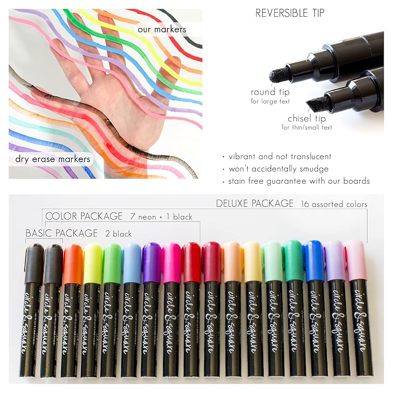 Personalized Dry Erase Wall Calendar with Custom To do list and Notes Organization Sections | Large Whiteboard Calendar (36" W x 24" H, White-Washed Frame)