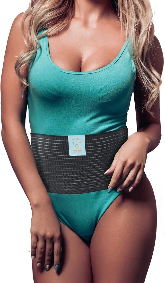 Everyday Medical Post Surgery Abdominal Binder for Men and Women - Medical Grade Stomach Compression Brace for Waist and Abdomen Surgeries Such as Gastric Bypass, Liposuction, C-Section, Tummy Tuck