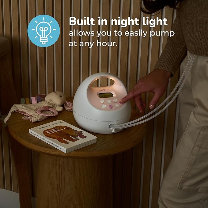 Spectra - S2 Plus Electric Breast Milk Pump with Tote Bag, Bottles and Cooler for Baby Feeding