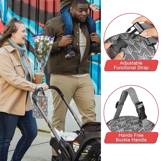 Accmor Breastmilk Cooler Bag, Insulated Baby Bottle Cooler Tote Bags for Nursing Mom Daycare