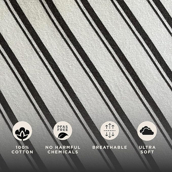 Moby Baby Wrap Carrier Classic for Newborns to Toddlers (8-33lbs), Infant Sling Carrier, Lightweight & Hands Free Design, Adjustable for All Body Types (Heirloom Stripe)