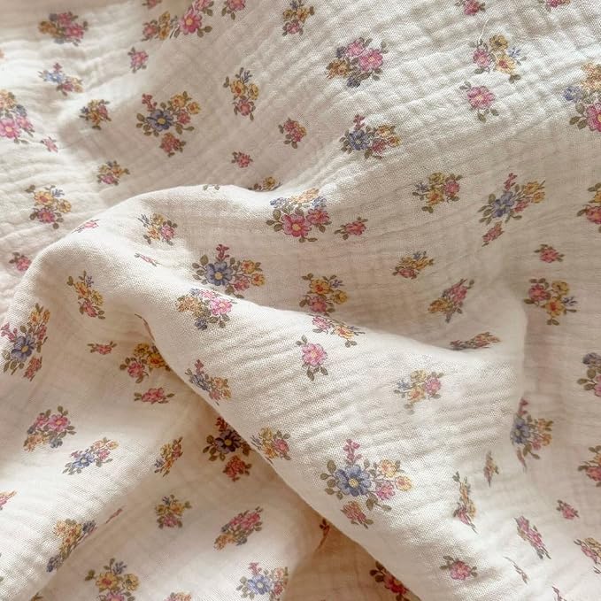 BuLuTu Tuberose Floral Themed Pillow Covers Standard Size for Kids Toddler/Twin Bed, Soft Breathable Children Pillowcases for Daycare & Travel, Enveloped, 20"x26", Machine Washable