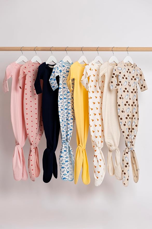 MONICA + ANDY Baby Organic Knot It Gown