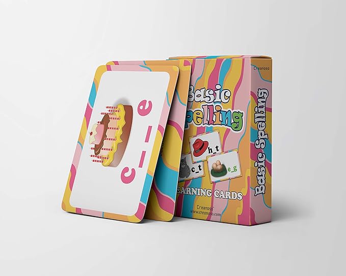 Creanoso US Schools and Learning Flash Cards Series (2-Deck)
