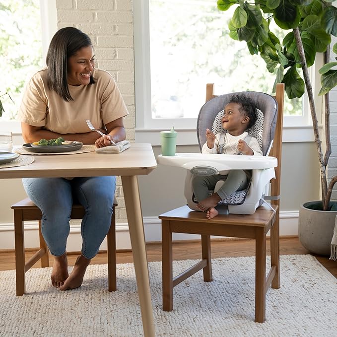 Ingenuity Trio Foldaway 6-in-1 Baby High Chair, 6 Ways to Use, Toddler Chair, Foldable Legs, 6M-5Y - Quill