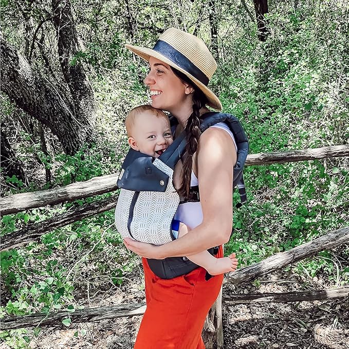 LÍLLÉbaby Complete All Seasons Ergonomic 6-in-1 Baby Carrier Infant to Toddler with Lumbar Support (7-45 Pounds), 360 Degree Baby Wearing & Multi-Position, Inward & Outward Facing (Etch)